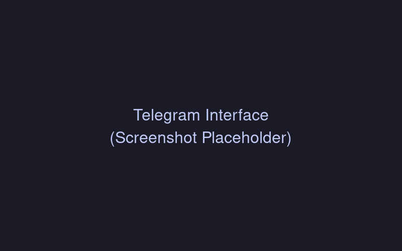 Telegram Bot Interface